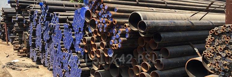 API 5L Grade X42 PSL1 Carbon Steel Seamless Pipes