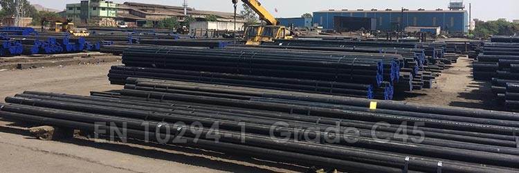 EN 10294-1 Grade C45 Carbon Steel Seamless Hollow Bars