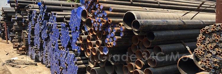 EN 10297-1 Grade 34CrMo4 Carbon Steel Seamless Tubes