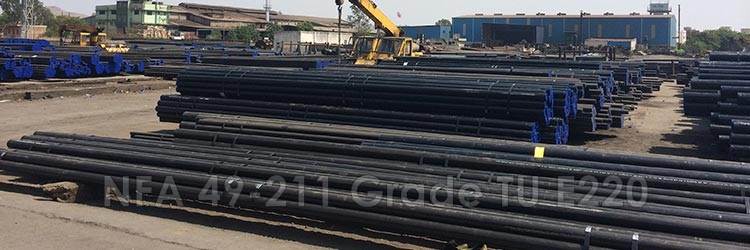 NFA 49-211 Grade TU E220 Carbon Steel Seamless Tubes